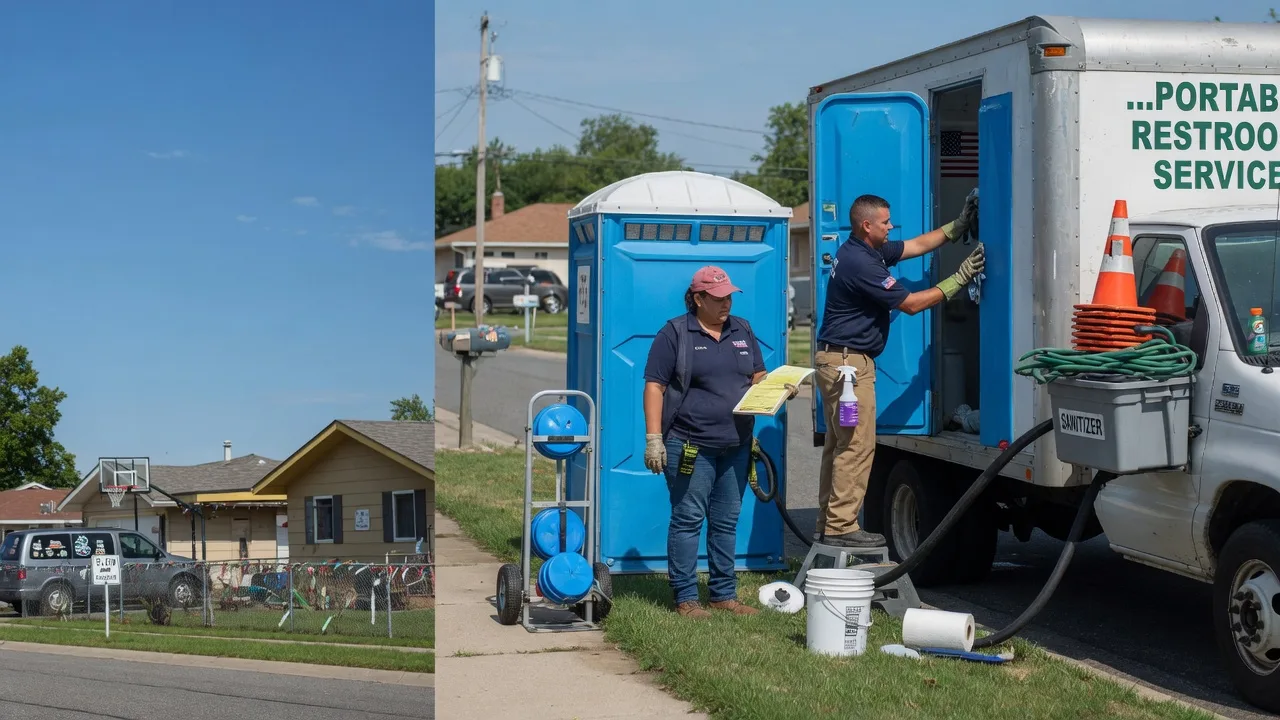 Portable Toilet Rental in Saint Peters, MO near me